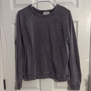 Gray Raglan Sweatshirt